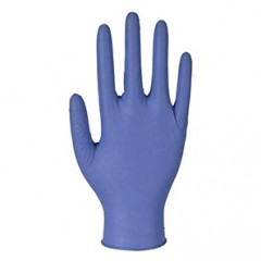 Handsker - blå nitril S/M/L - 100 stk.