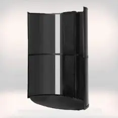 Spray tan kabine med 4 udsugninger og fodkontakt.