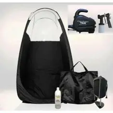 Spray tan starts&aelig;t - TAN4YOU - spraygun & telt.