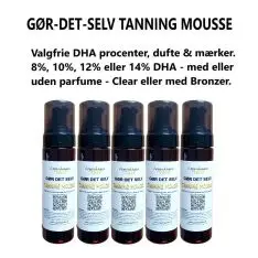 Tanning Mousse D.I.Y. - 5 x 200 ml