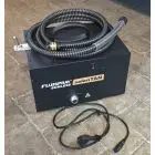 Brugt, men næsten NY spray tan maskine inkl slange, men uden spray gun, som kan tilkøbes her eller brug din egen.